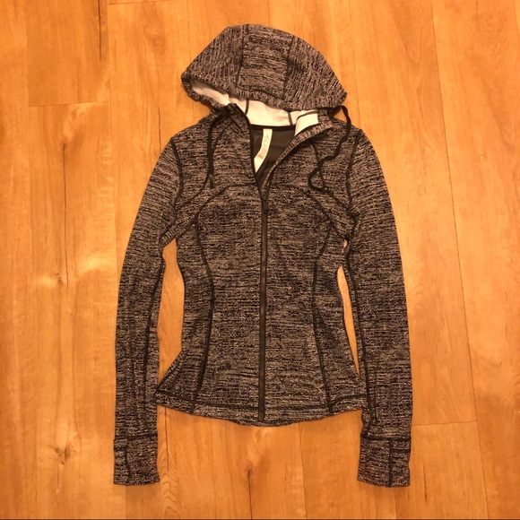 Lululemon zip up with hoodie - Picture 2 of 3